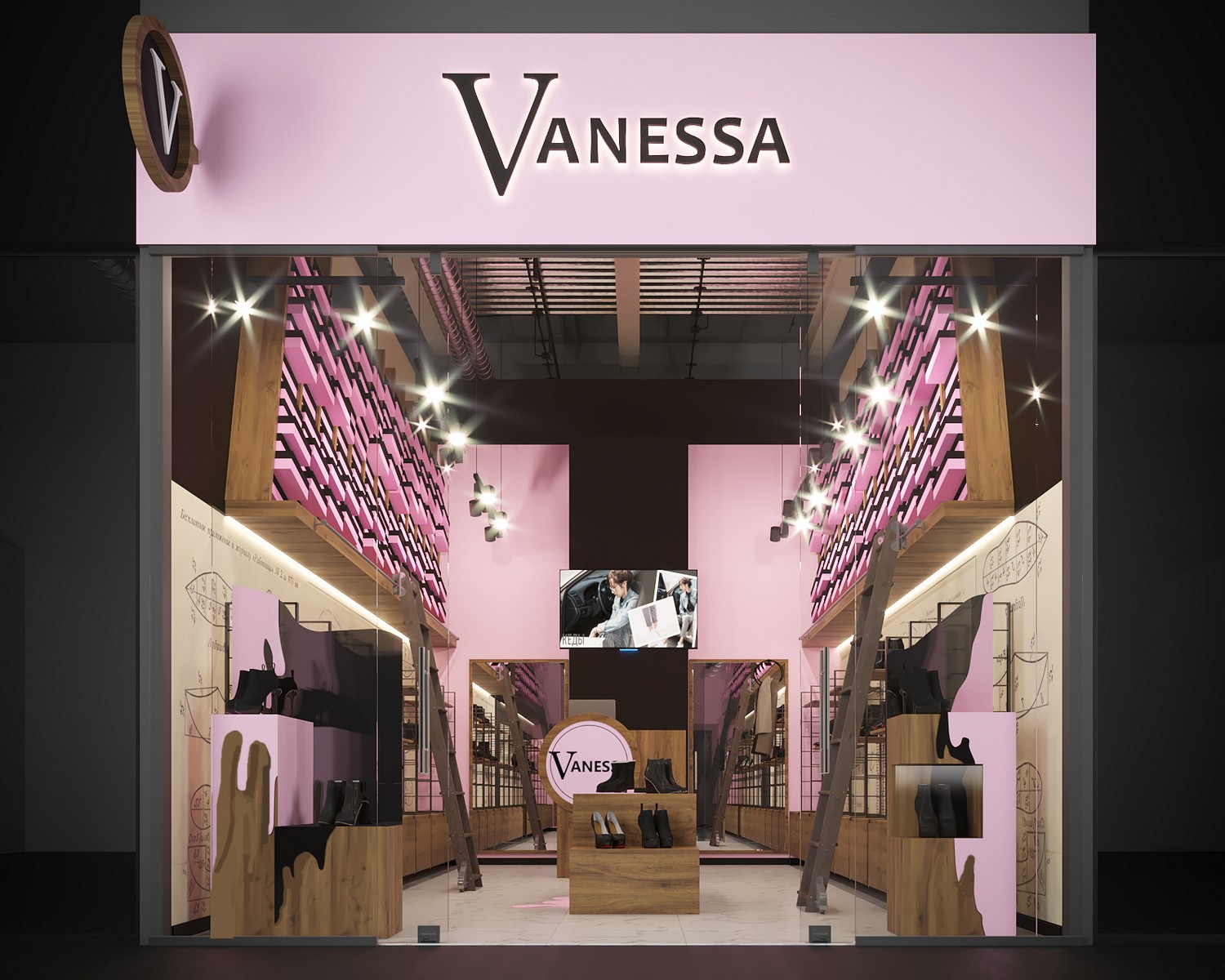Магазин женской обуви Vanessa